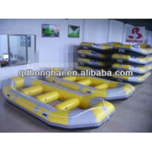 PVC rafting botes de remos de barco de pesca de barco